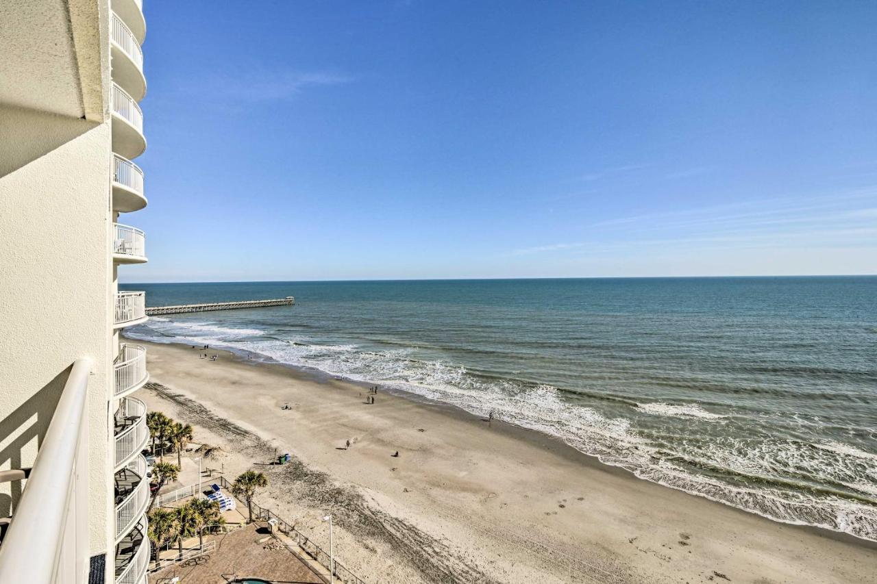 Oceanfront Myrtle Beach Condo With Balcony! Buitenkant foto